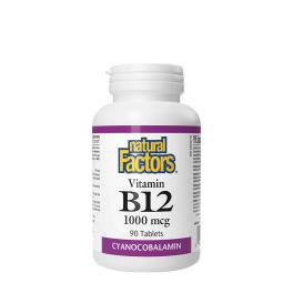 Natural Factors Vitamin B12 1000 mcg (90 Comprimé)