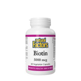 Natural Factors Biotin 5000 mcg (60 Veggie Capsule)