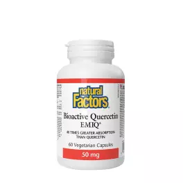 Natural Factors Bioactive Quercetin EMIQ 50 mg (60 Capsule)