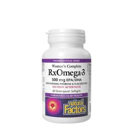   Natural Factors Women’s Complete RxOmega-3 300 mg EPA/DHA (60 Capsule molle)