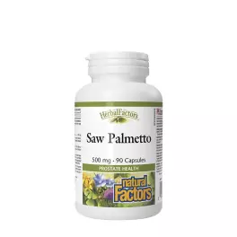 Natural Factors Saw Palmetto 500 mg (90 Capsule)