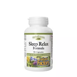 Natural Factors Sleep Relax Formula (90 Capsule)