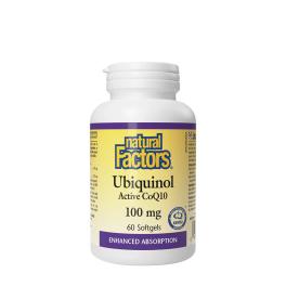   Natural Factors Ubiquinol Active CoQ10 100 mg (60 Capsule molle)