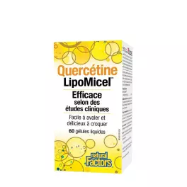   Natural Factors Quercetin LipoMicel 250 MG  (60 Capsule molle)