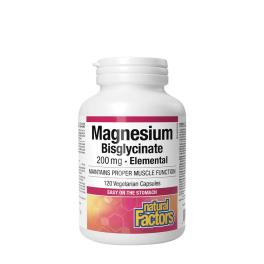   Natural Factors Magnesium Bisglycinate Pure 200 mg (120 Capsule)