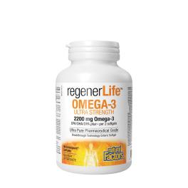   Natural Factors RegenerLife Omega-3 Ultra Strength 2200 mg  (90 Capsule molle)