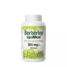   Natural Factors Berberine LipoMicel Matrix (120 Capsule molle)