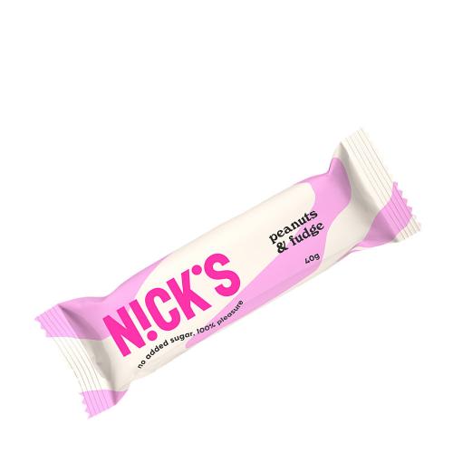 Nick's Barre chocolatée aux cacahuètes et fudge (40 g)