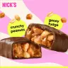 Nick's Barre chocolatée aux cacahuètes et fudge (40 g)