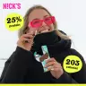 Nick's Gaufrette protéinée à la vanille (40 g)