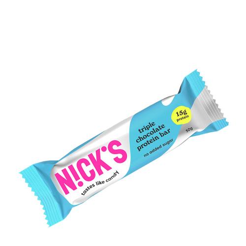 Nick's Barre protéinée au triple chocolat (50 g)