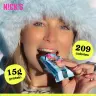Nick's Barre protéinée au triple chocolat (50 g)