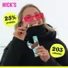 Nick's Gaufrette protéinée à la noisette (40 g)