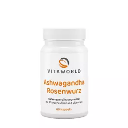 Vitaworld Ashwagandha Rose Root Complex (60 Capsule)