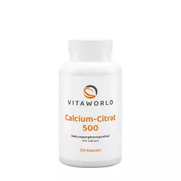 Vitaworld Calcium Citrate 500  (120 Capsule)