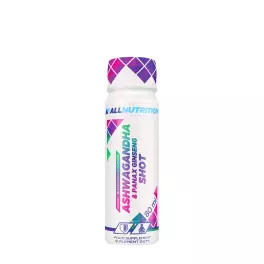   ALLNUTRITION Ashwagandha & Panax Ginseng Shot (80 ml, Cassis à la Cerise)