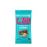ALLNUTRITION Fitking Delicious Almonds (90 g, Chocolat au lait et blanc avec des copeaux de noix de coco)