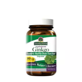 Nature's Answer Ginkgo Leaf (60 Capsule végétale)