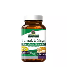   Nature's Answer Turmeric and Ginger (90 Capsule végétale)