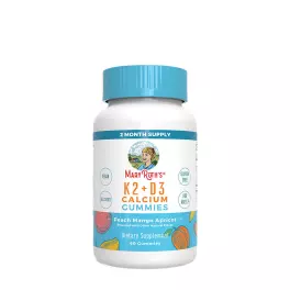   MaryRuth's K2 + D3 Calcium Gummies (60 Gélatine en bonbon, Pêche Mangue Abricot)