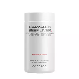 Codeage Grass Fed Beef Liver (180 Capsule végétale)