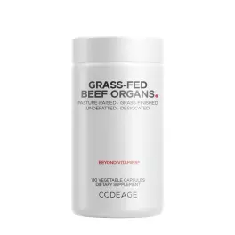 Codeage Grass Fed Beef Organs (180 Capsule végétale)