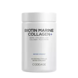 Codeage Biotin Marine Collagen  (120 Capsule végétale)