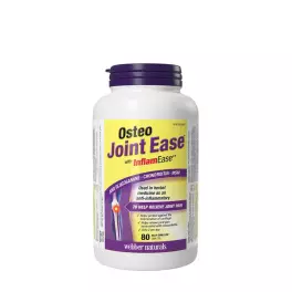   Webber Naturals Osteo Joint Ease® with InflamEase® and Glucosamine Chondroitin MSM (80 Comprimé pelliculé)