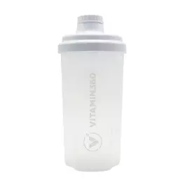 Vitamin360 Transparent Shaker (500 ml, Blanc)