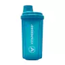 Vitamin360 Transparent Shaker (500 ml, Peacock Blue)
