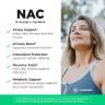 Vitamin360 NAC 600 mg (60 Capsule végétale)