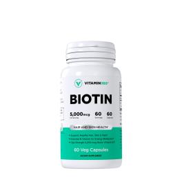 Vitamin360 Biotin 5,000 mcg (60 Capsule végétale)